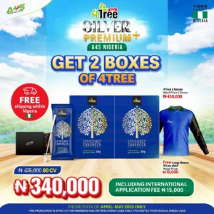 Get  2 boxes of 4Tree