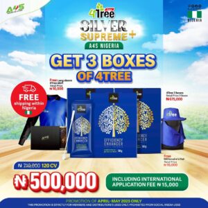 Get 3 boxes of 4Tree